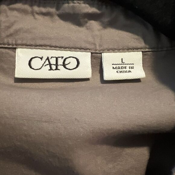 Cato Women’s Top Large Y2K Rhinestone Babydoll Career - Picture 2 of 4